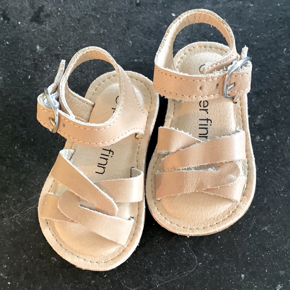 Piper Finn leather baby sandals